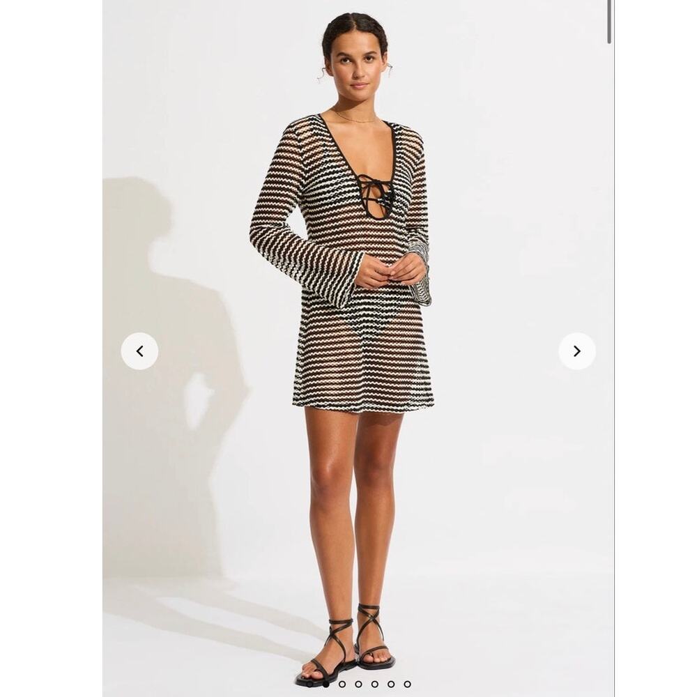 Seafolly Mesh Effect Cover Up Size Small